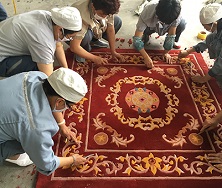 手工地毯生產(chǎn)基地