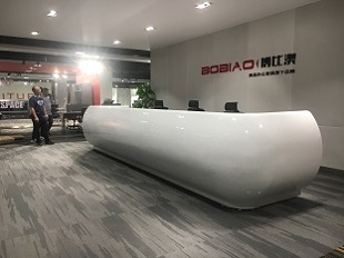 佛山博高辦公家具展廳地毯工程案例