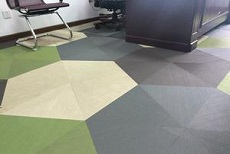 辦公地毯新成員——PVC編織地毯