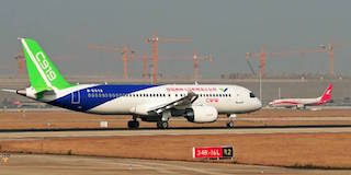 擁有170多件專利國(guó)產(chǎn)大型客機(jī)C919今日首飛，上下和地毯商標(biāo)也具有完全自主知識(shí)產(chǎn)權(quán)