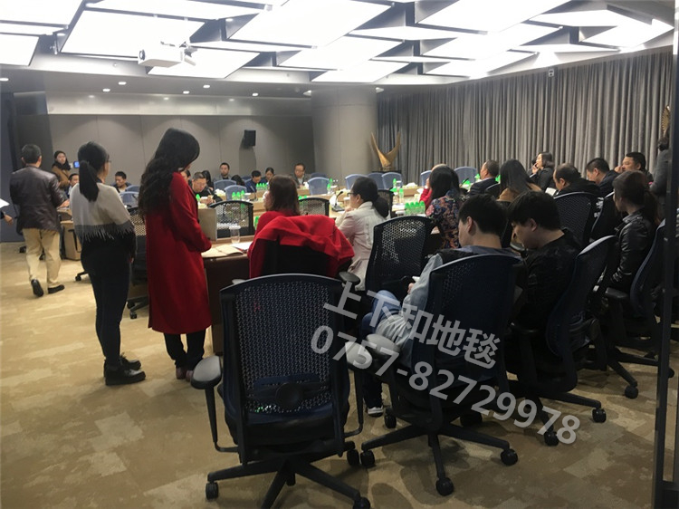 聯(lián)塑總部辦公地毯工程3