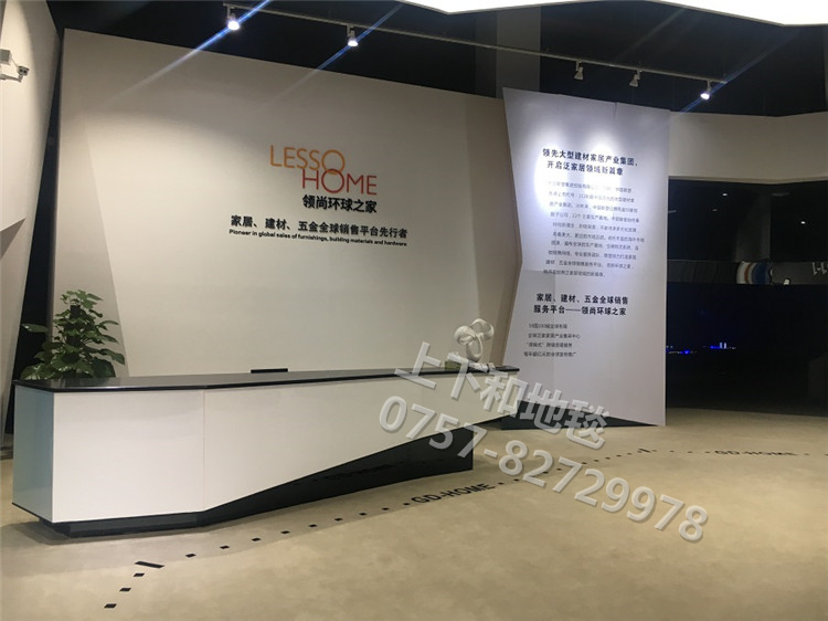 聯(lián)塑領尚環(huán)球之家地毯工程19