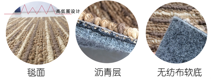 pvc地毯瀝青地毯
