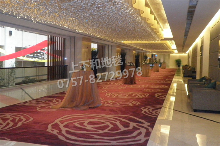 華美達(dá)酒店地毯工程 走道地毯