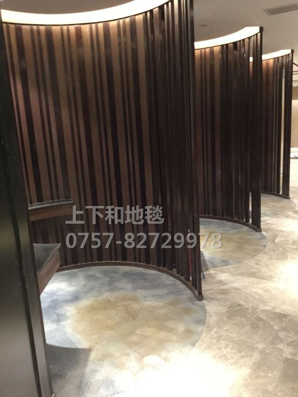 廣州白云機(jī)場(chǎng)地毯工程 羊毛手工地毯案例展示