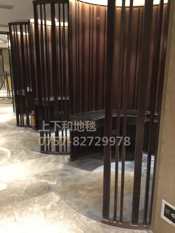 廣州白云機(jī)場(chǎng)地毯工程 羊毛手工地毯案例展示二