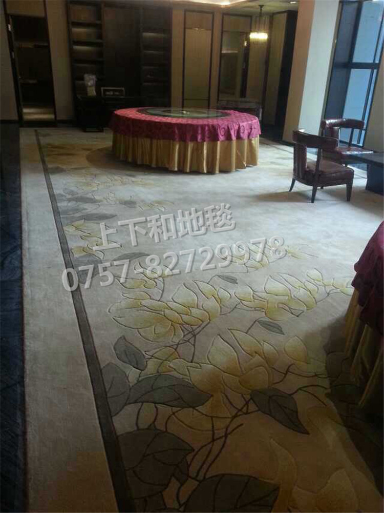 嶺南水鄉(xiāng)酒店地毯工程 宴會廳地毯