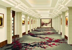 防火高清尼龍印花走道地毯