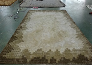 SG205 定制手工槍刺羊毛地毯