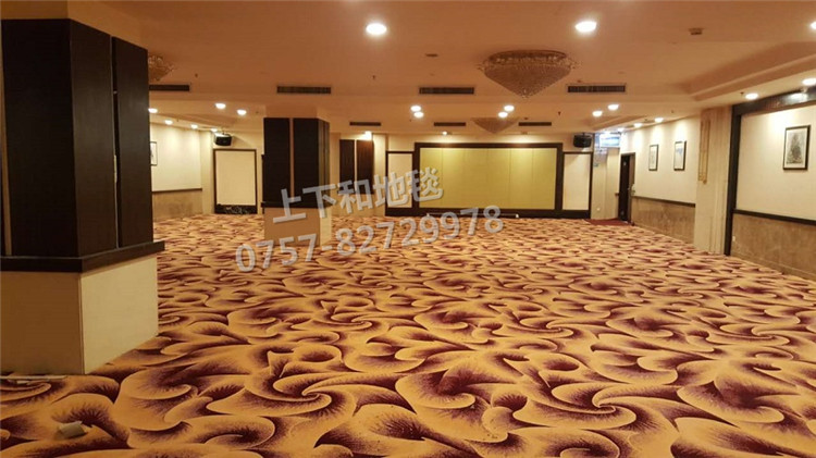 佛山賓館三樓宴會廳地毯工程1